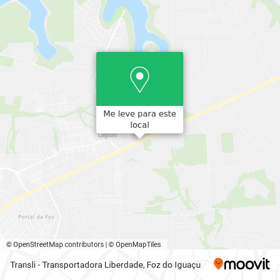 Transli - Transportadora Liberdade mapa