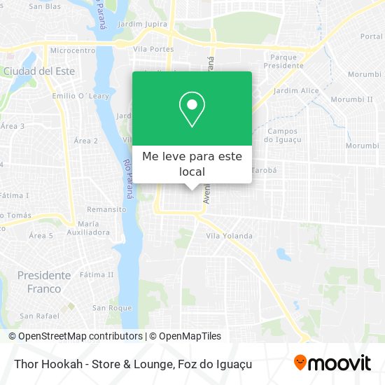 Thor Hookah - Store & Lounge mapa
