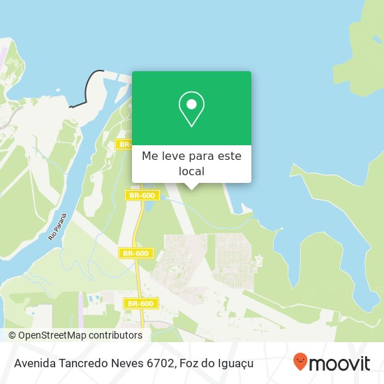 Avenida Tancredo Neves 6702 mapa