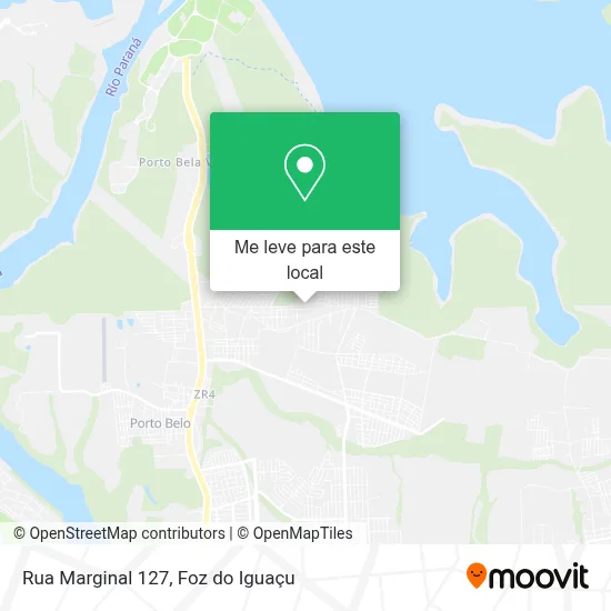 Rua Marginal 127 mapa