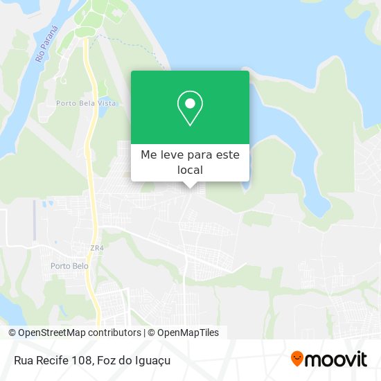 Rua Recife 108 mapa
