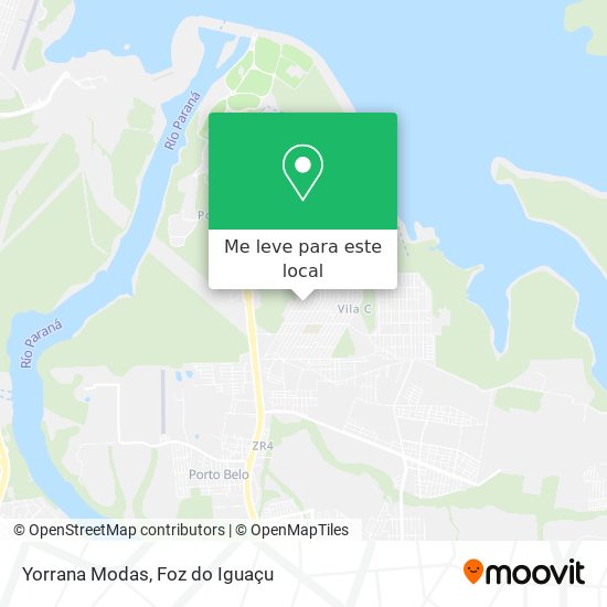 Yorrana Modas mapa