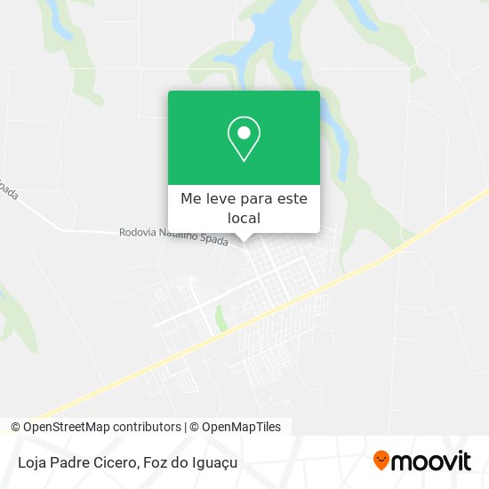 Loja Padre Cicero mapa