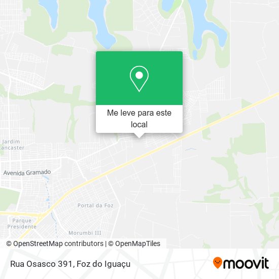 Rua Osasco 391 mapa