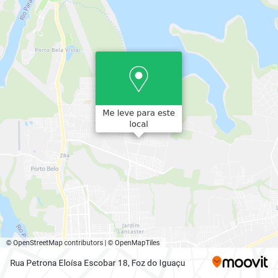 Rua Petrona Eloísa Escobar 18 mapa