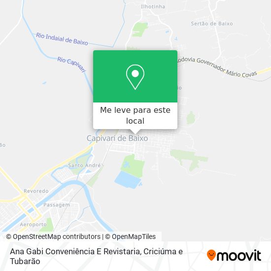 Ana Gabi Conveniência E Revistaria mapa