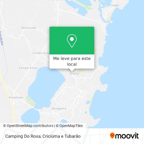 Camping Do Rosa mapa