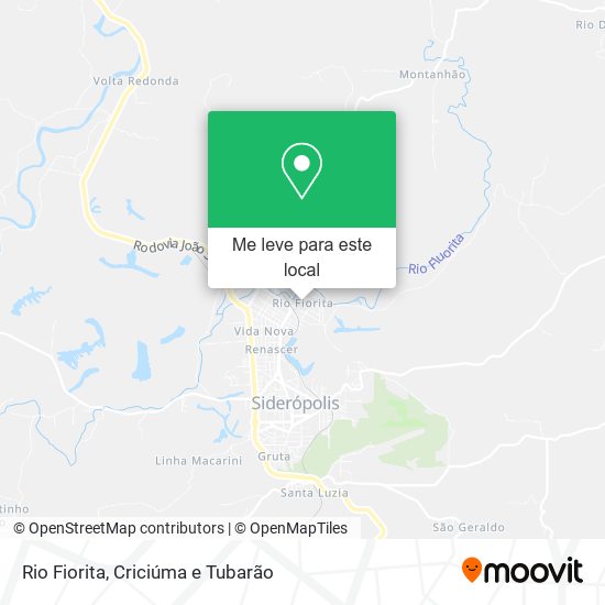Rio Fiorita mapa