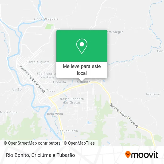 Rio Bonito mapa