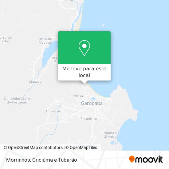 Morrinhos mapa