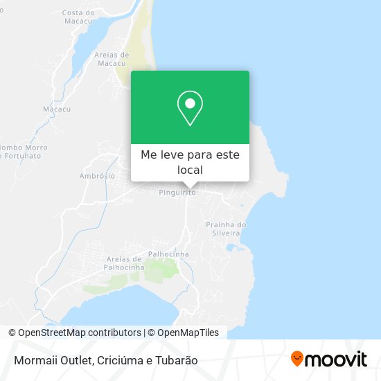 Mormaii Outlet mapa