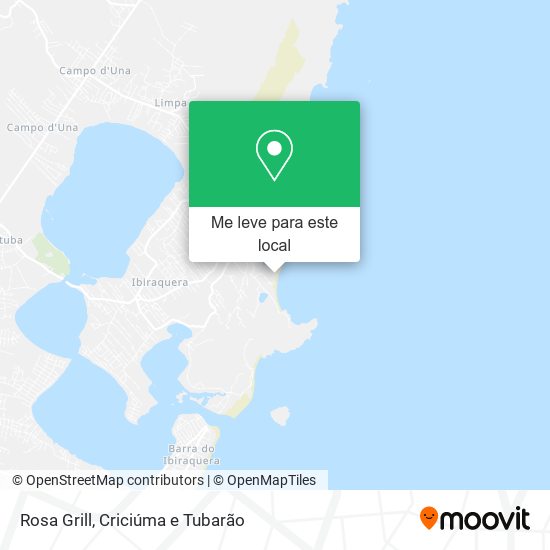 Rosa Grill mapa