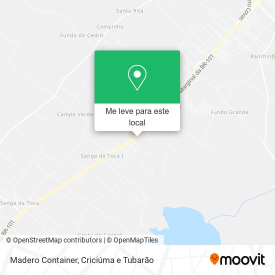 Madero Container mapa