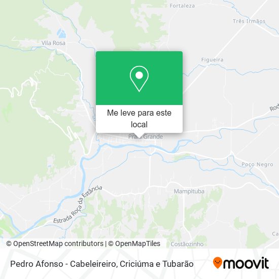 Pedro Afonso - Cabeleireiro mapa