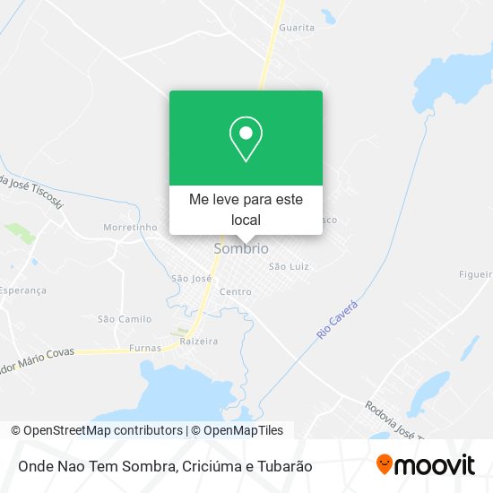 Onde Nao Tem Sombra mapa