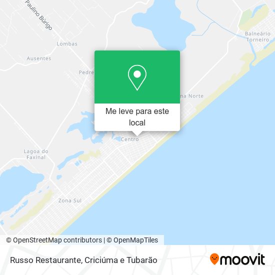 Russo Restaurante mapa