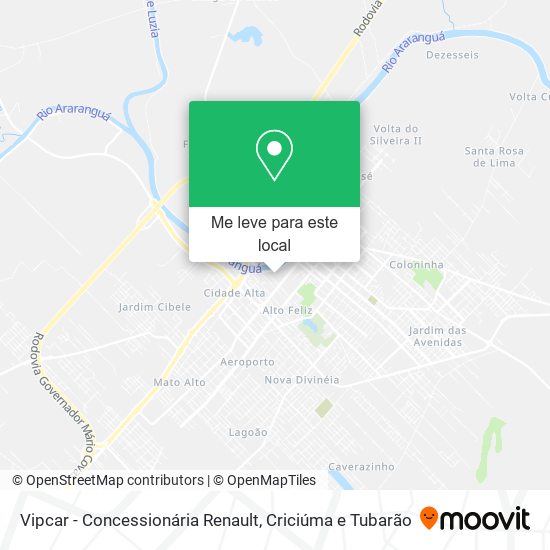 Vipcar - Concessionária Renault mapa