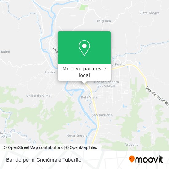 Bar do perin mapa