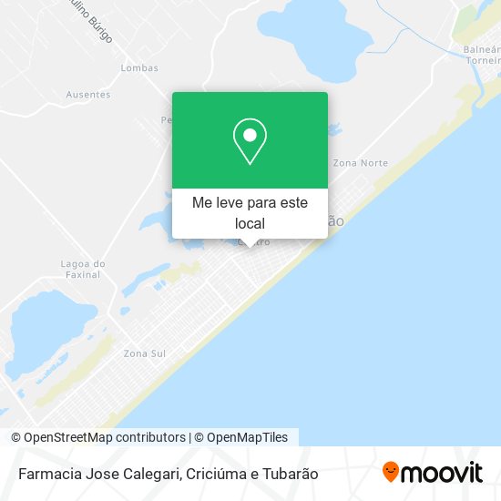 Farmacia Jose Calegari mapa