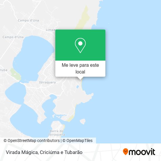 Virada Mágica mapa