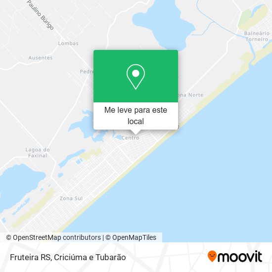 Fruteira RS mapa