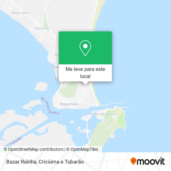 Bazar Rainha mapa