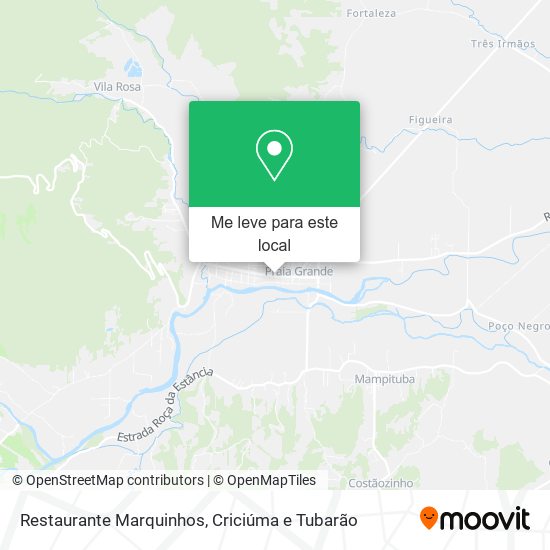 Restaurante Marquinhos mapa