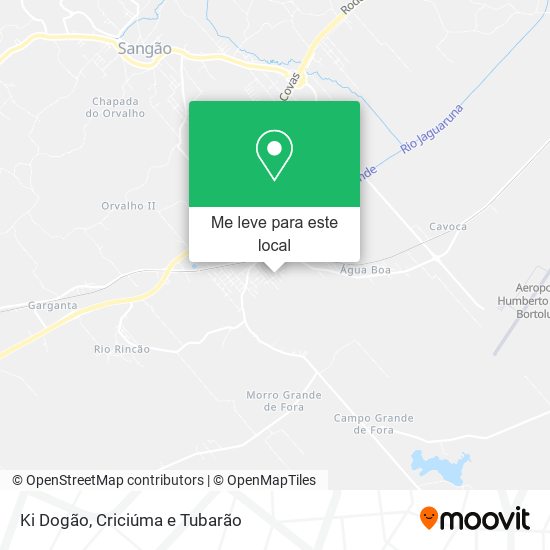 Ki Dogão mapa