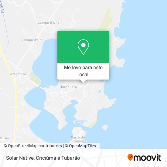 Solar Native mapa