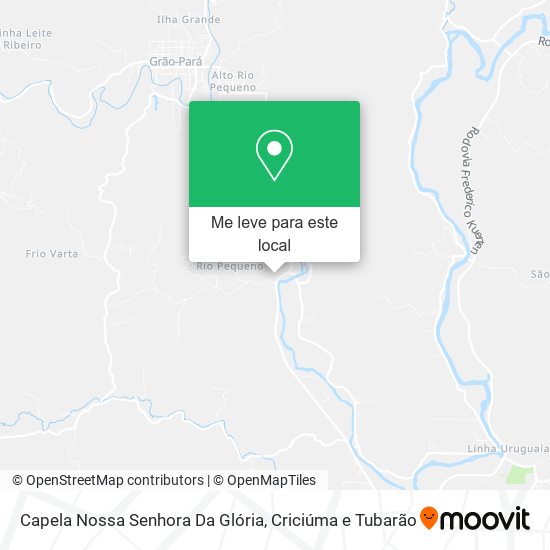 Capela Nossa Senhora Da Glória mapa