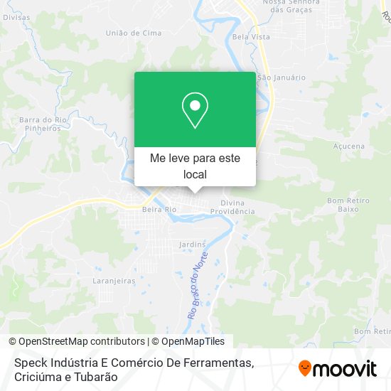 Speck Indústria E Comércio De Ferramentas mapa