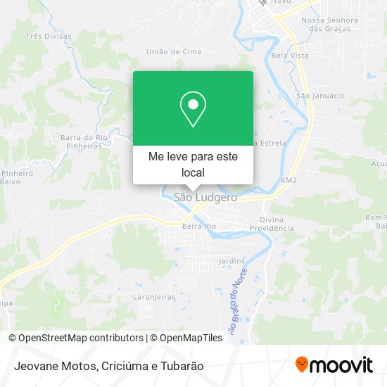Jeovane Motos mapa