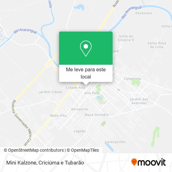 Mini Kalzone mapa