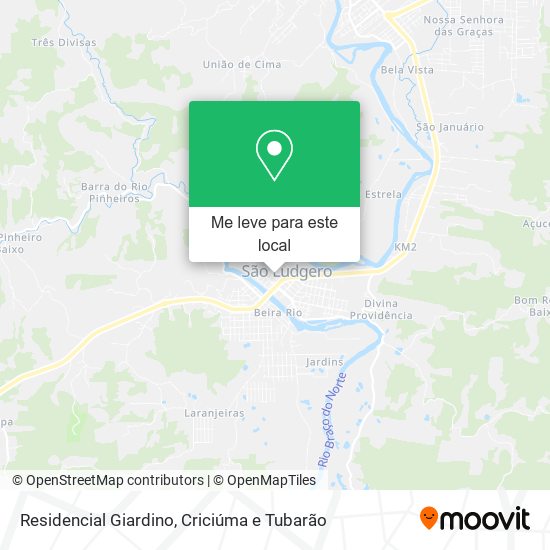 Residencial Giardino mapa