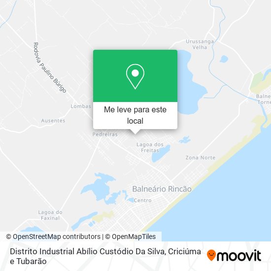 Distrito Industrial Abílio Custódio Da Silva mapa