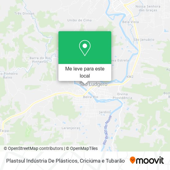 Plastsul Indústria De Plásticos mapa