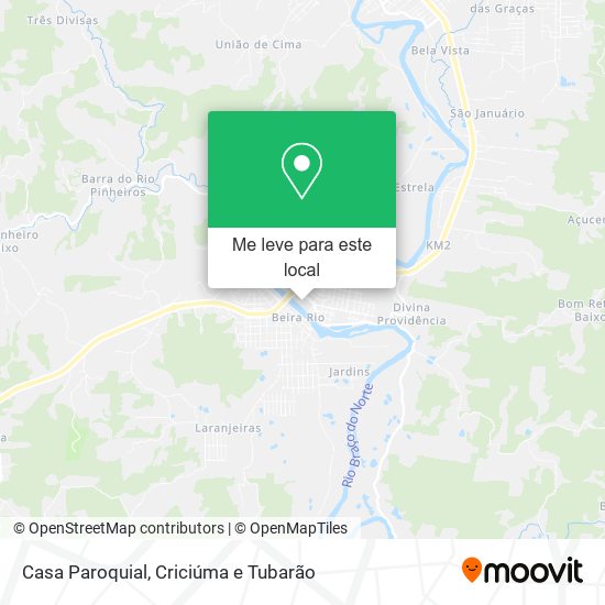 Casa Paroquial mapa