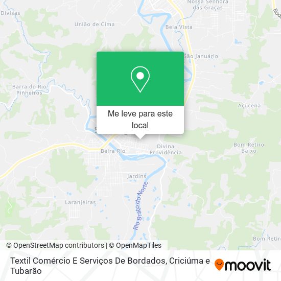 Textil Comércio E Serviços De Bordados mapa
