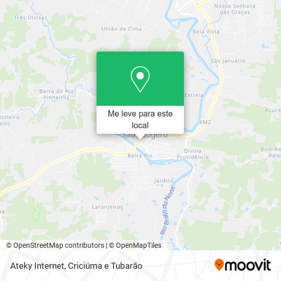 Ateky Internet mapa