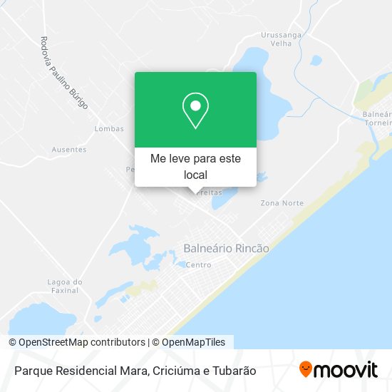 Parque Residencial Mara mapa