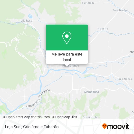 Loja Susi mapa