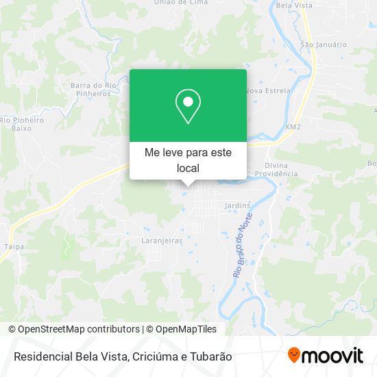 Residencial Bela Vista mapa
