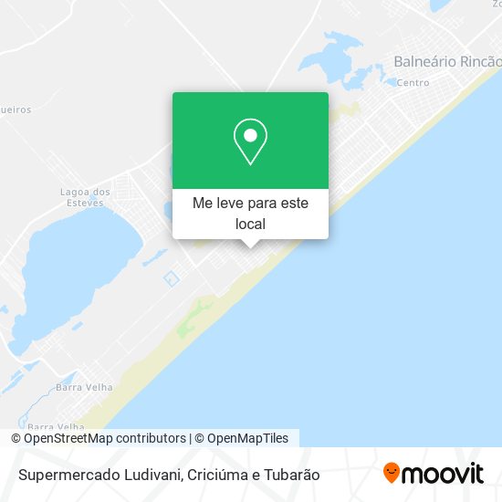 Supermercado Ludivani mapa