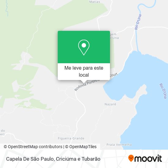 Capela De São Paulo mapa