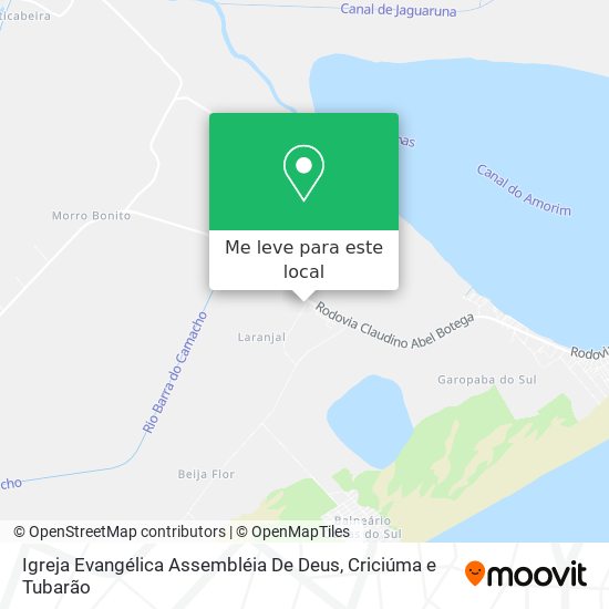 Igreja Evangélica Assembléia De Deus mapa