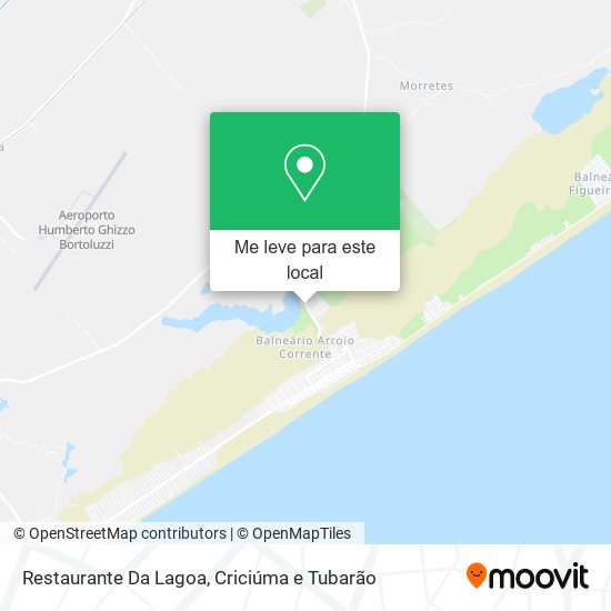 Restaurante Da Lagoa mapa