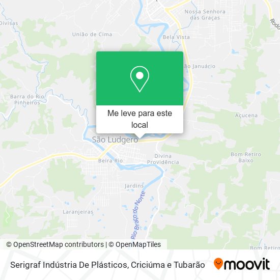 Serigraf Indústria De Plásticos mapa