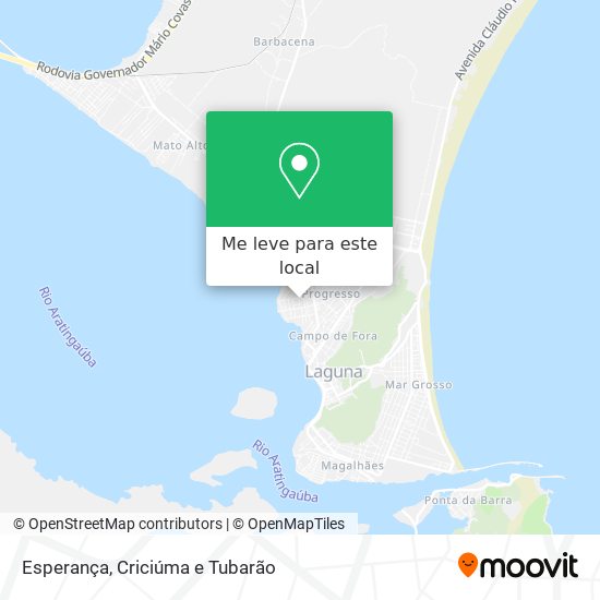 Esperança mapa