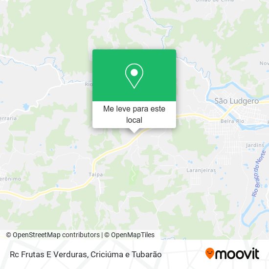Rc Frutas E Verduras mapa