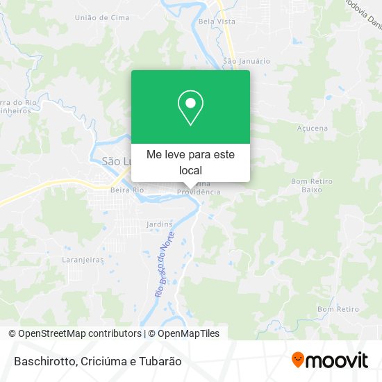 Baschirotto mapa